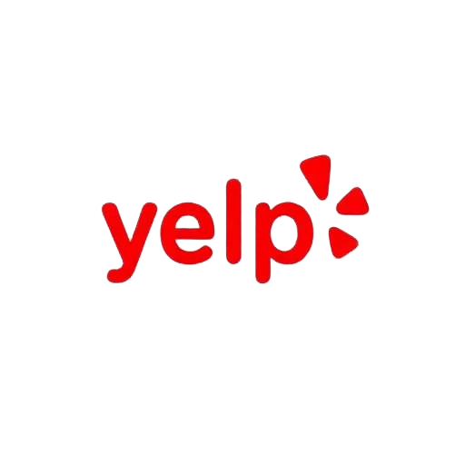 Yelp review platform logo