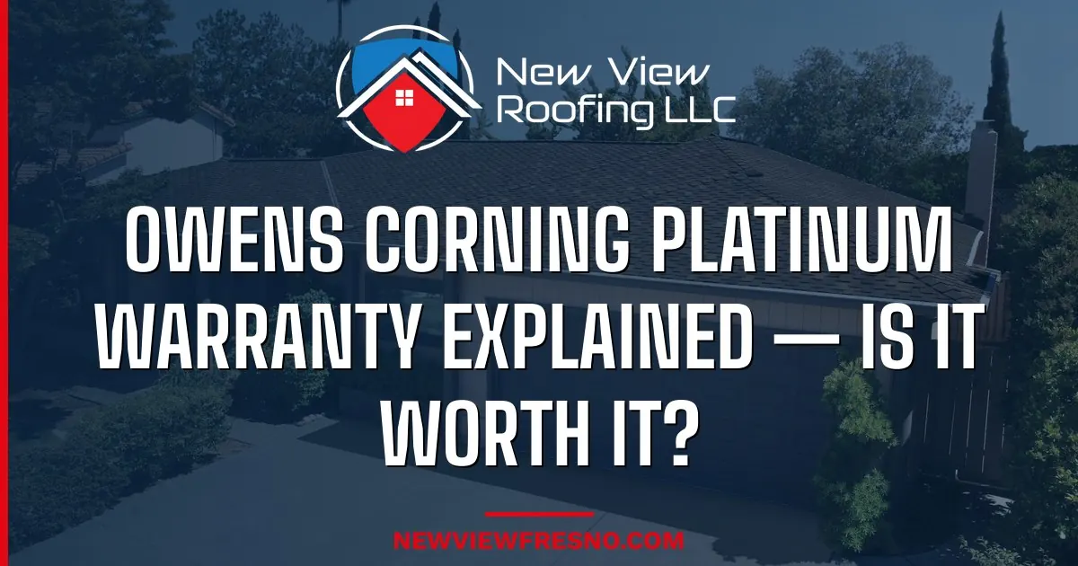 Owens Corning Platinum Warranty Explained – Is It Worth It?