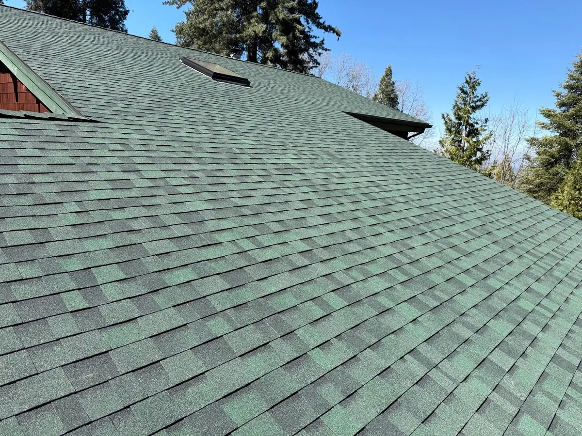 Mountain Cabin Full Reroof – Multi-Dormer Layout – Owens Corning Château Green in Shaver Lake, CA by New View Roofing – Photo 4