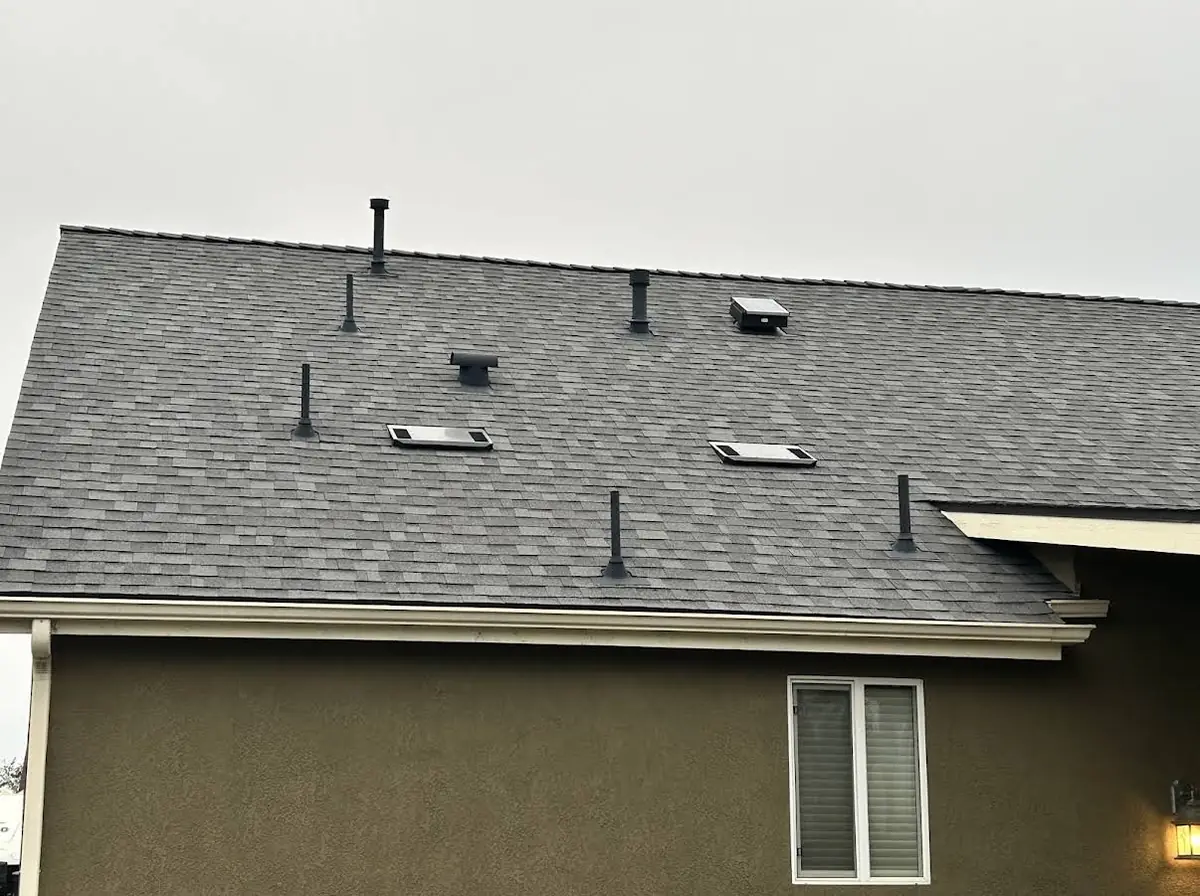 Craftsman Home Reroof with Dormers & Ridge Vents – Owens Corning Mountainside in Clovis, CA by New View Roofing – Photo 2