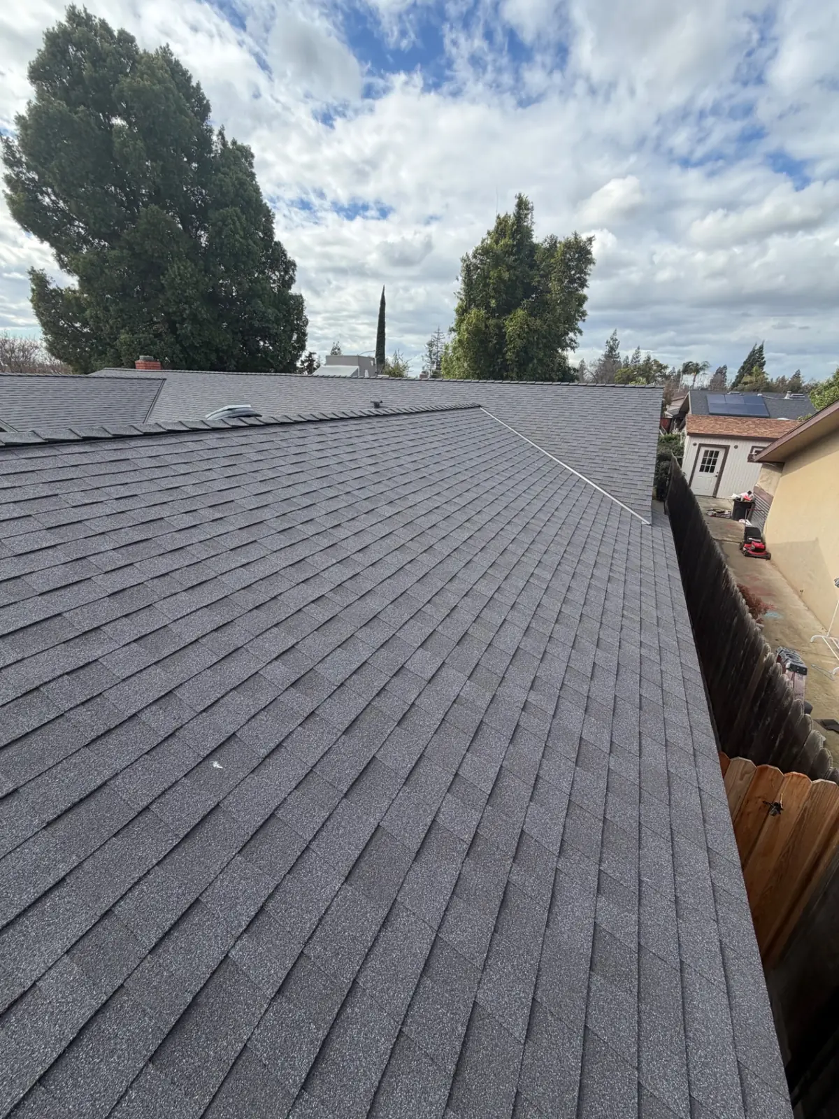 Complex Valley & Ridge Cap Installation – Owens Corning Teak in Madera, CA by New View Roofing – Photo 3