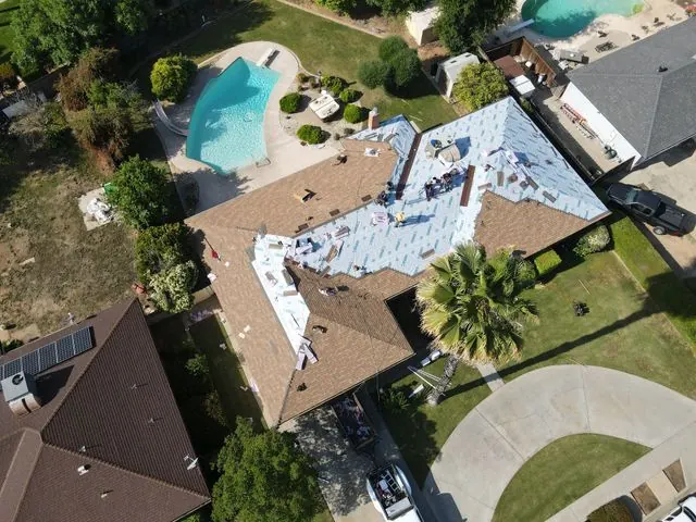 Roof Replacement project completed by New View Roofing in Fresno
